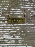 Meraki Barre Necklace