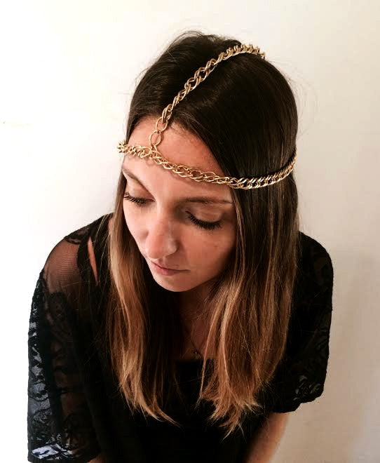 chain link headpiece