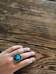 Vintage Navajo Turquoise Ring
