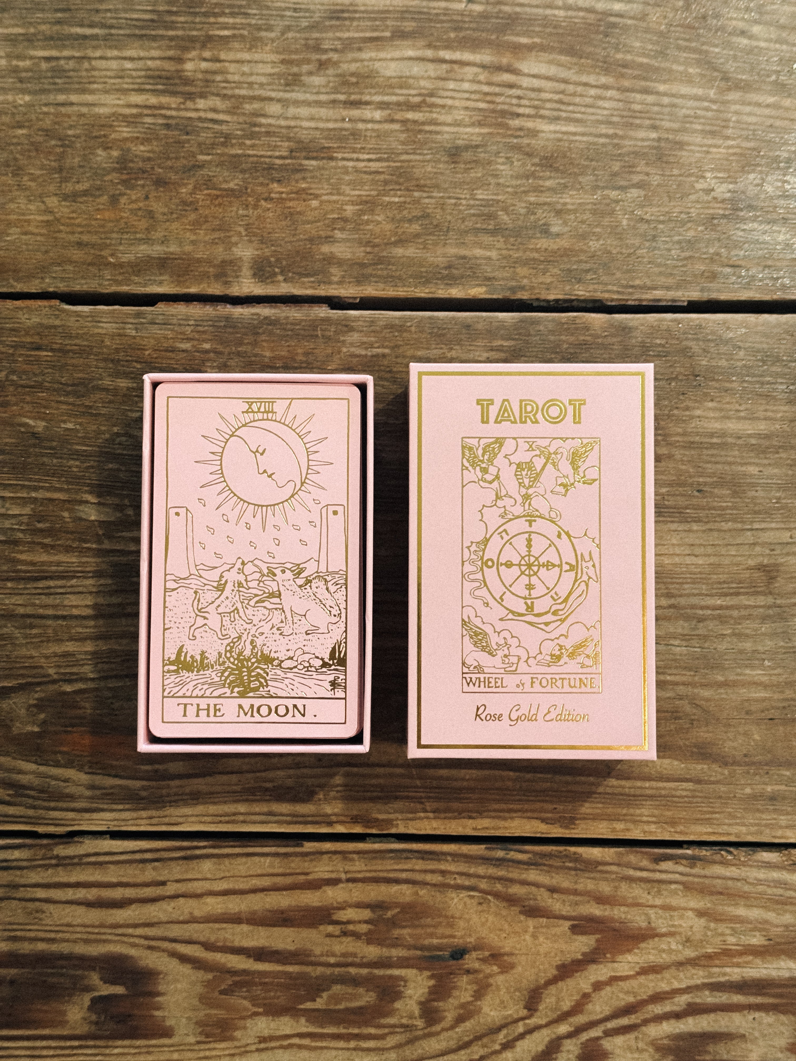 Rose Gold Tarot Cards