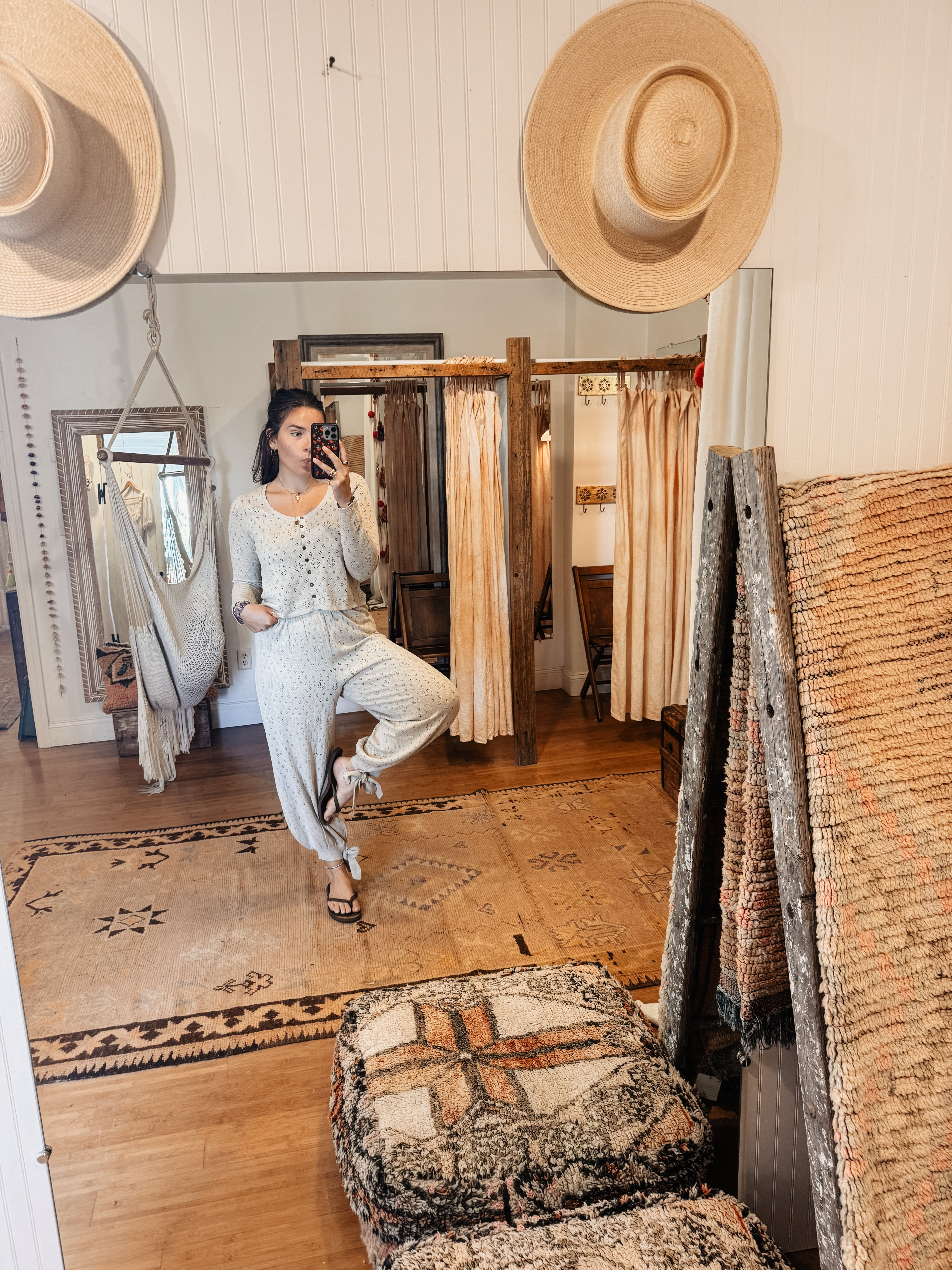 Rhodes Knit Harem Pant