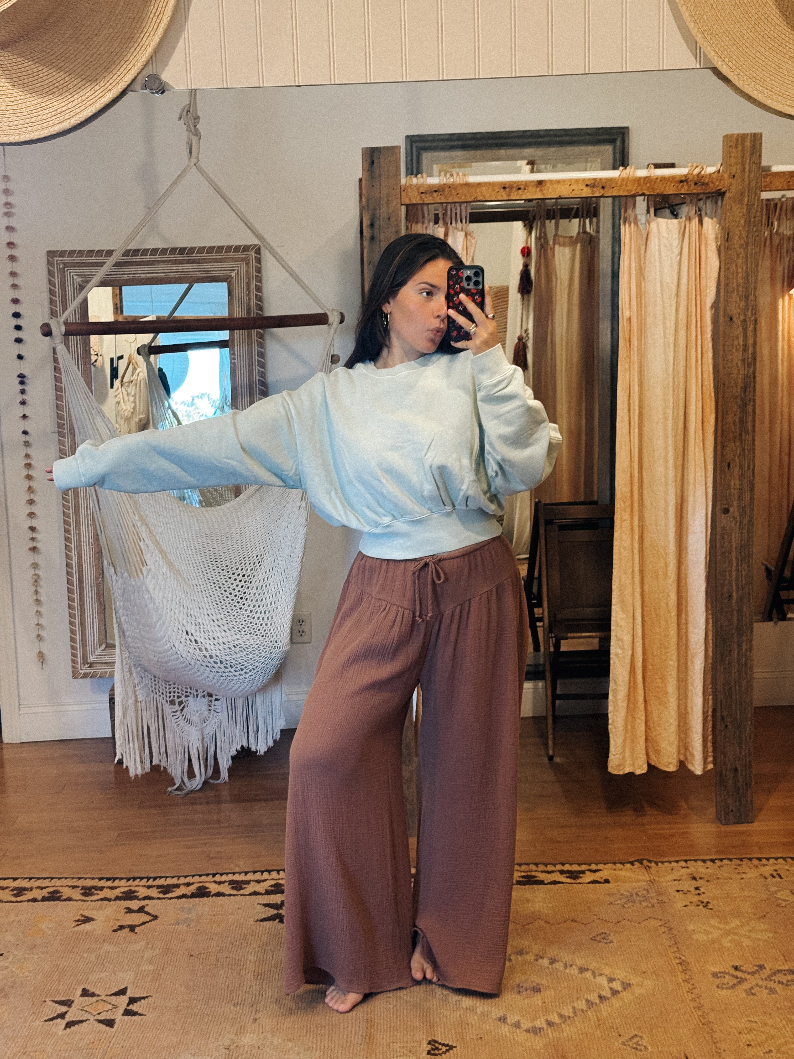 Blank Lab Crop Sweatshirt