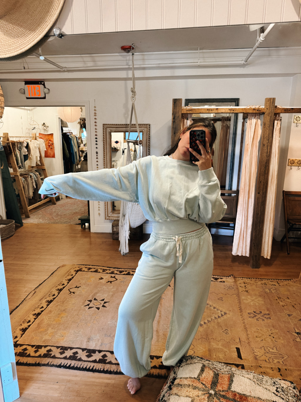 Blank Lab Crop Sweatshirt