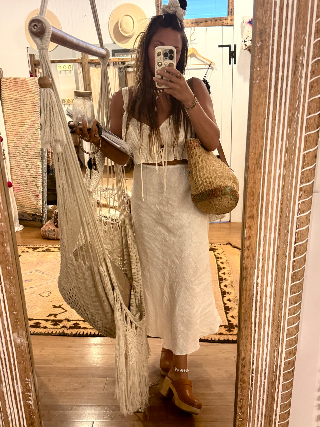 Ayla Linen Skirt