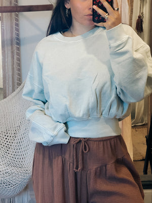 Blank Lab Crop Sweatshirt