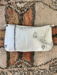 Linen Embroidered Pouch