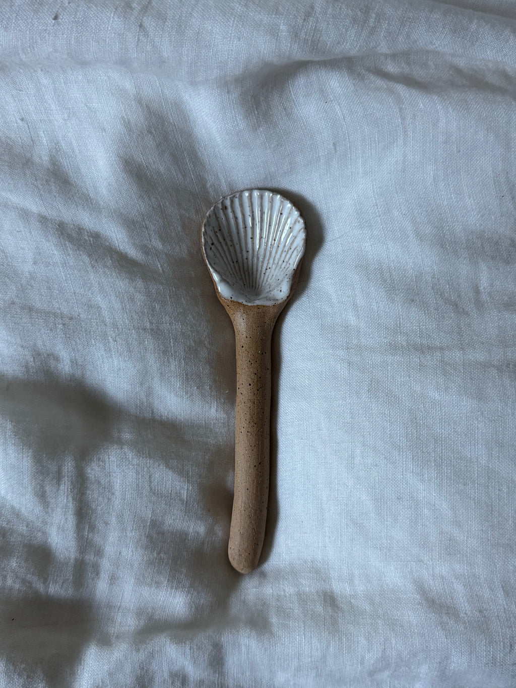 Ceramic Shell Spoon