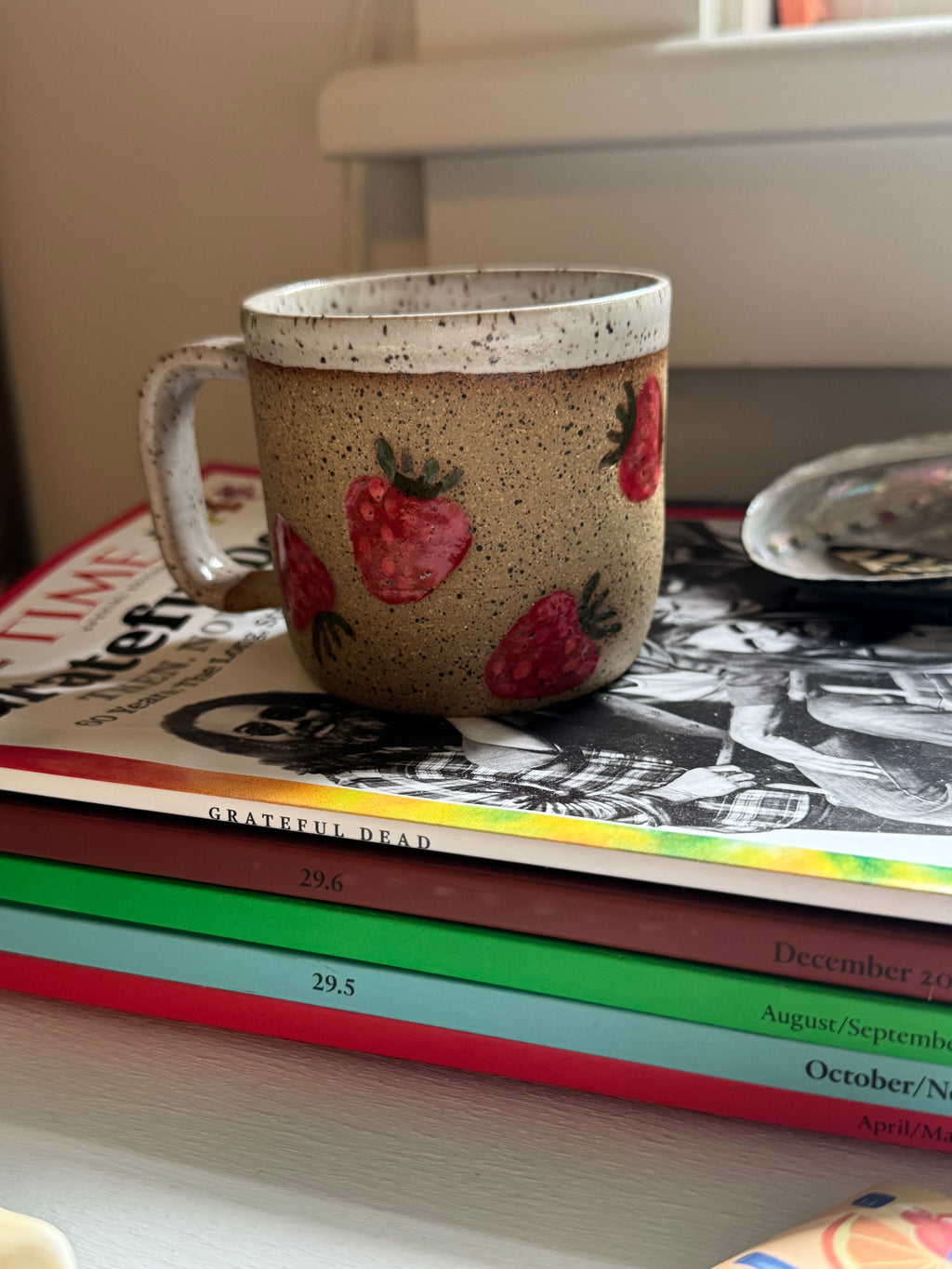 Ceramic Strawberry Mug