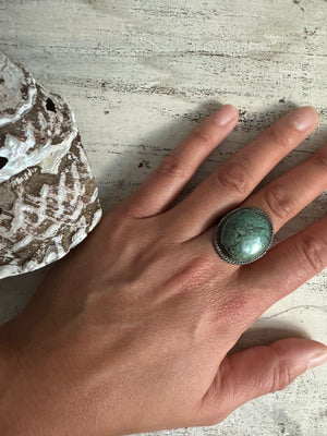 Single Stone Vintage Navajo Ring
