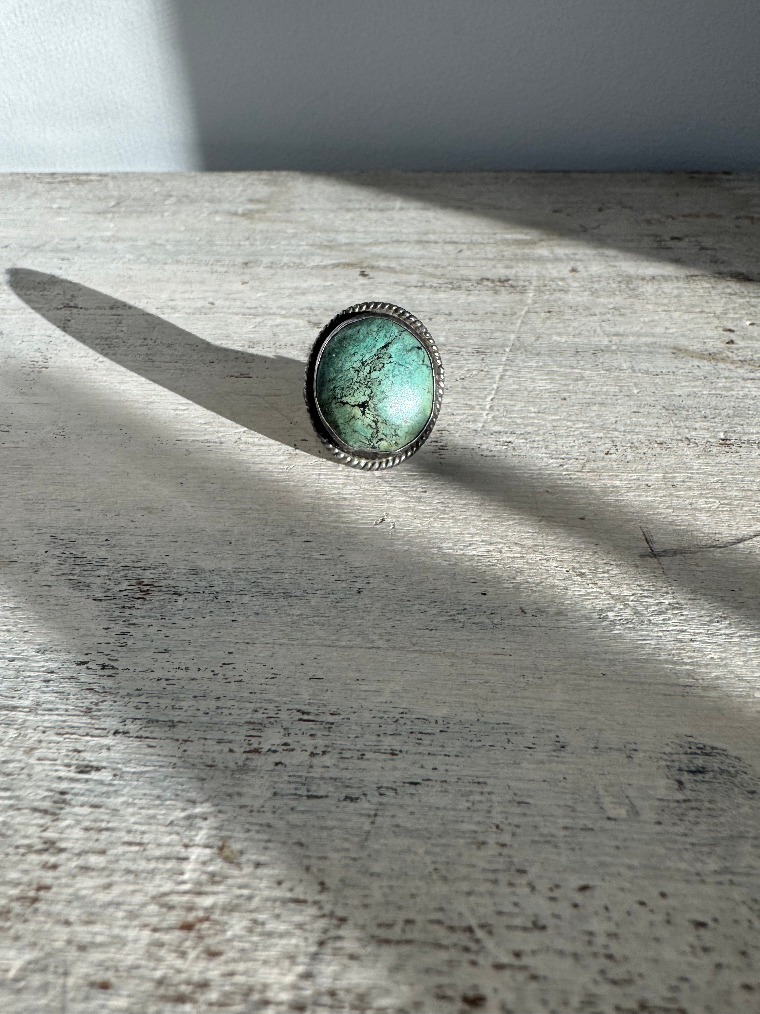 Single Stone Vintage Navajo Ring