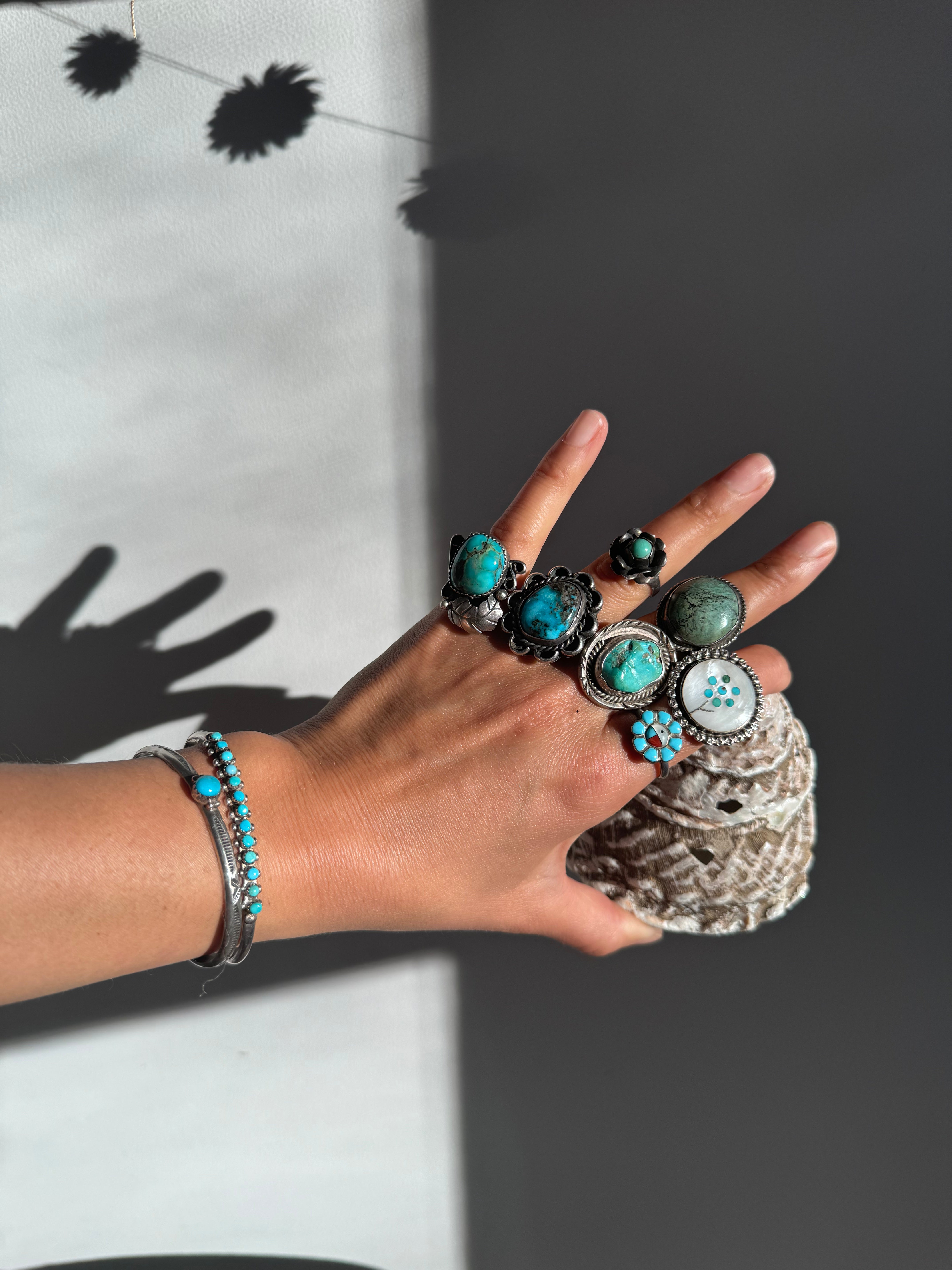 Single Stone Vintage Navajo Ring