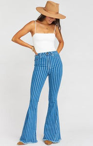 Berekley Pin Strip Bell Bottoms