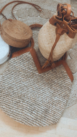 Oversized Straw Bag