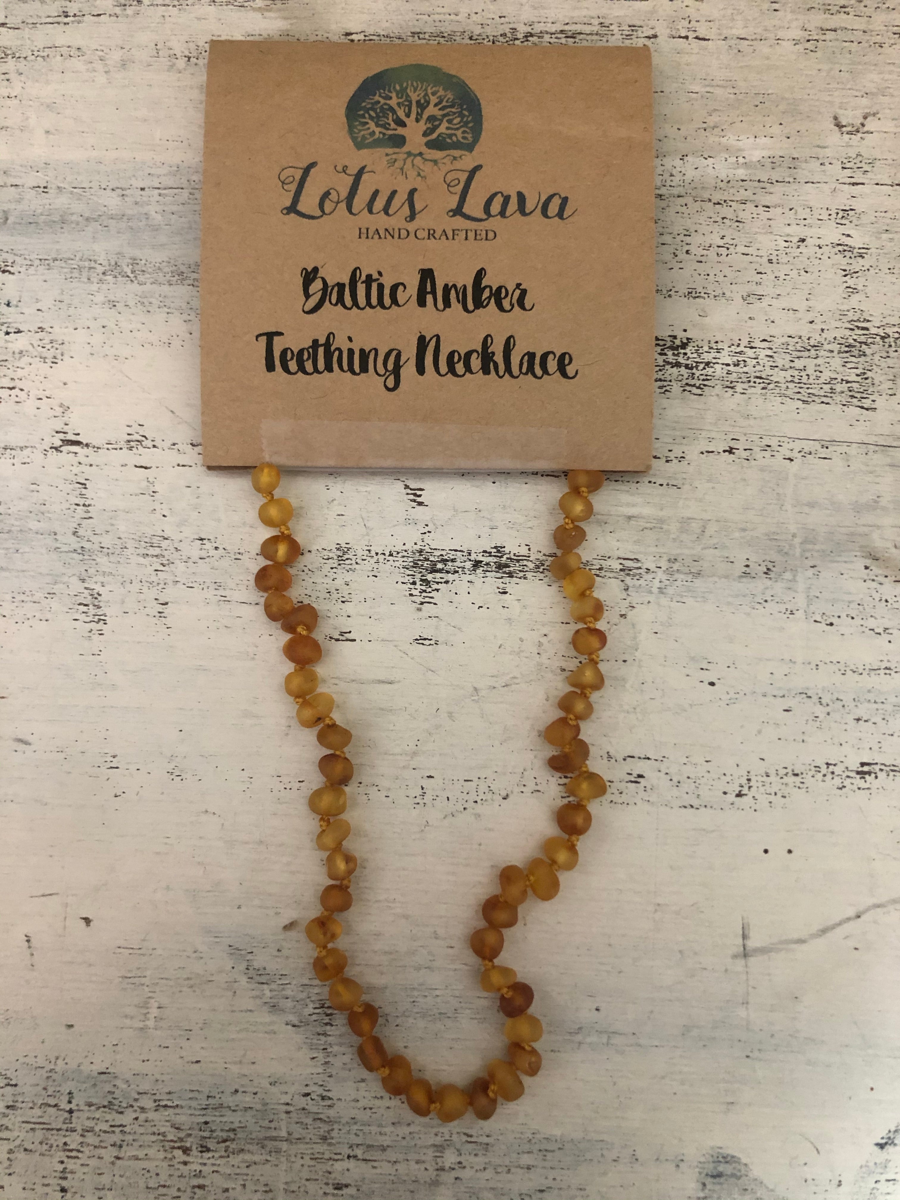 Baltic Amber Teething Necklace