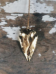 24K Ventura Arrowhead Necklace *SOLD OUT