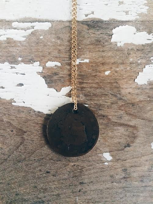 Oxford Vintage Coin Necklace