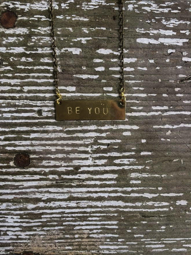 Be You Barre Necklace