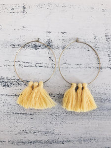 Tassel Hoops