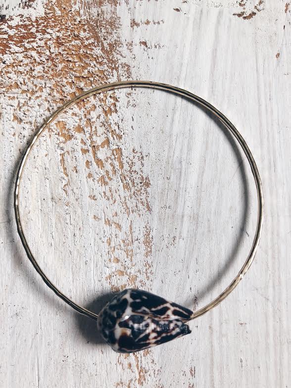 Chaldean Cone Shell Bangle