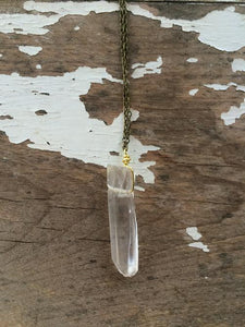Dahlia Crystal Necklace