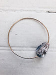 Cat Cone Shell Bangle