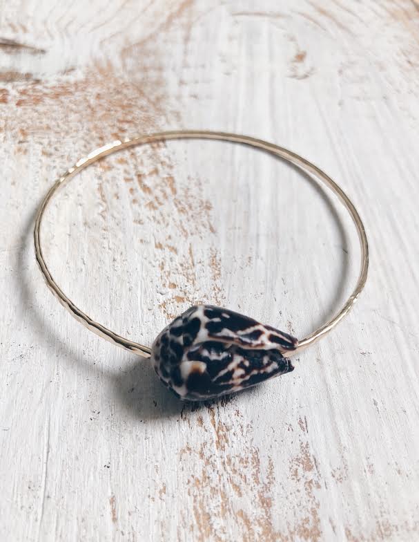 Chaldean Cone Shell Bangle