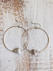 Ceylon Cone Hoop Earrings