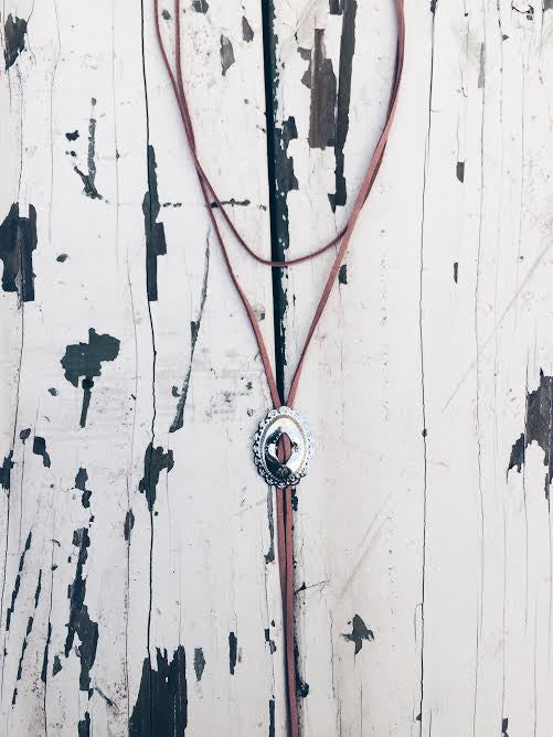 Austin Concho Bolo Necklace
