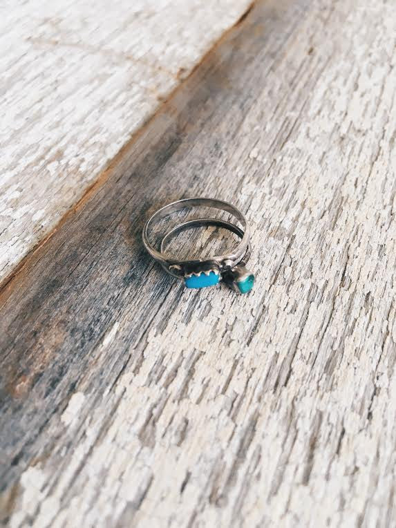 Vintage Turquoise Midi Ring *SOLD