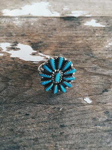 Zuni Vintage Turquoise Ring *SOLD