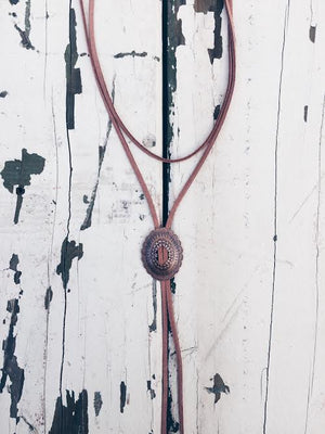 Austin Concho Bolo Necklace