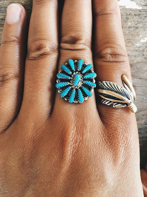 Zuni Vintage Turquoise Ring *SOLD