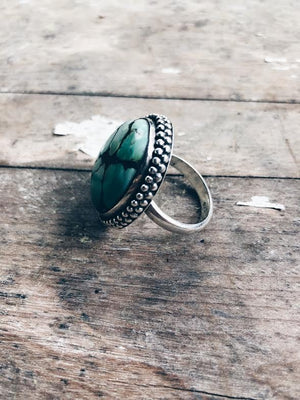 Vintage Navajo Turquoise Ring *SOLD