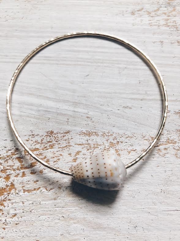 Ceylon Cone Shell Bangle