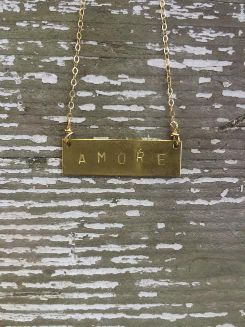 Amore Barre Necklace