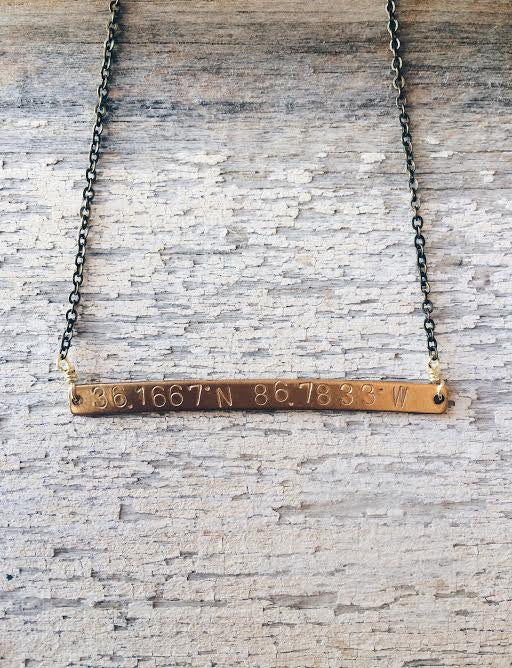 Coordinates Barre Necklace