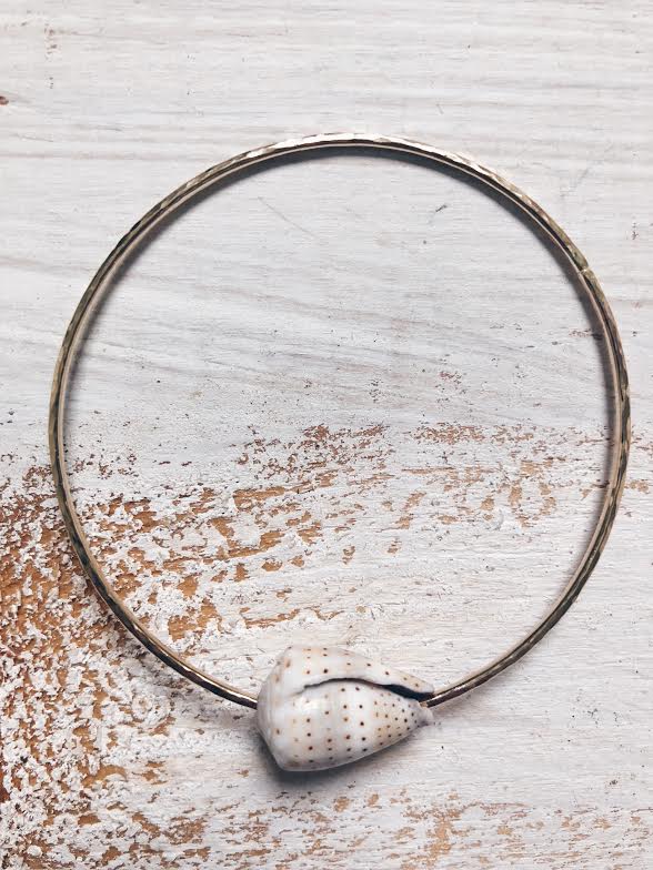 Ceylon Cone Shell Bangle