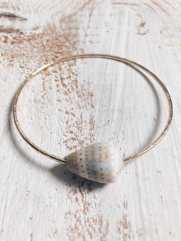 Ceylon Cone Shell Bangle