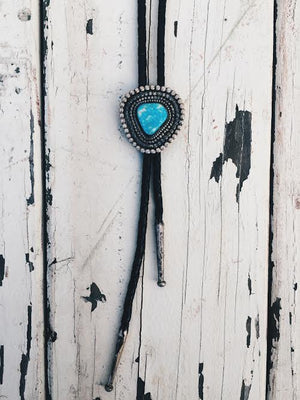Vintage Turquoise Bolo *SOLD