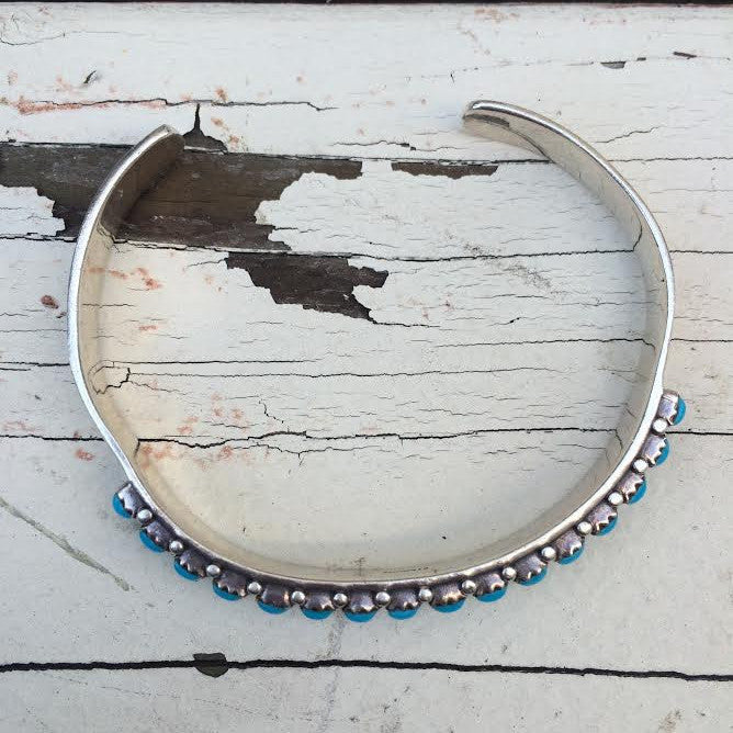 Vintage Zuni Turquoise Bangle *SOLD