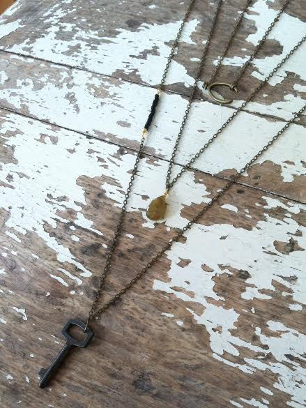 Smoked Quartz Drop
