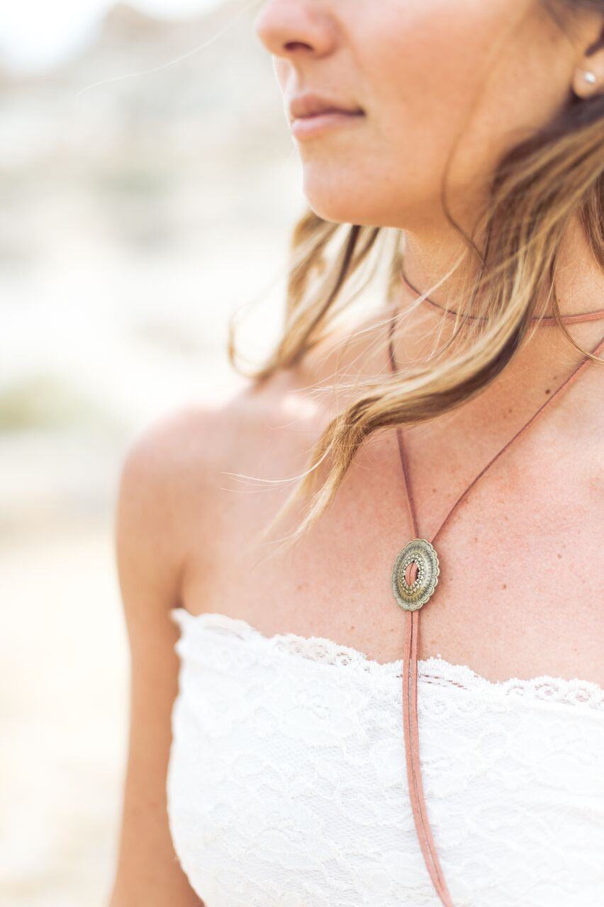 Austin Concho Bolo Necklace